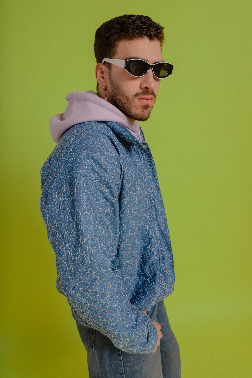 Smiley Bomber Jacket