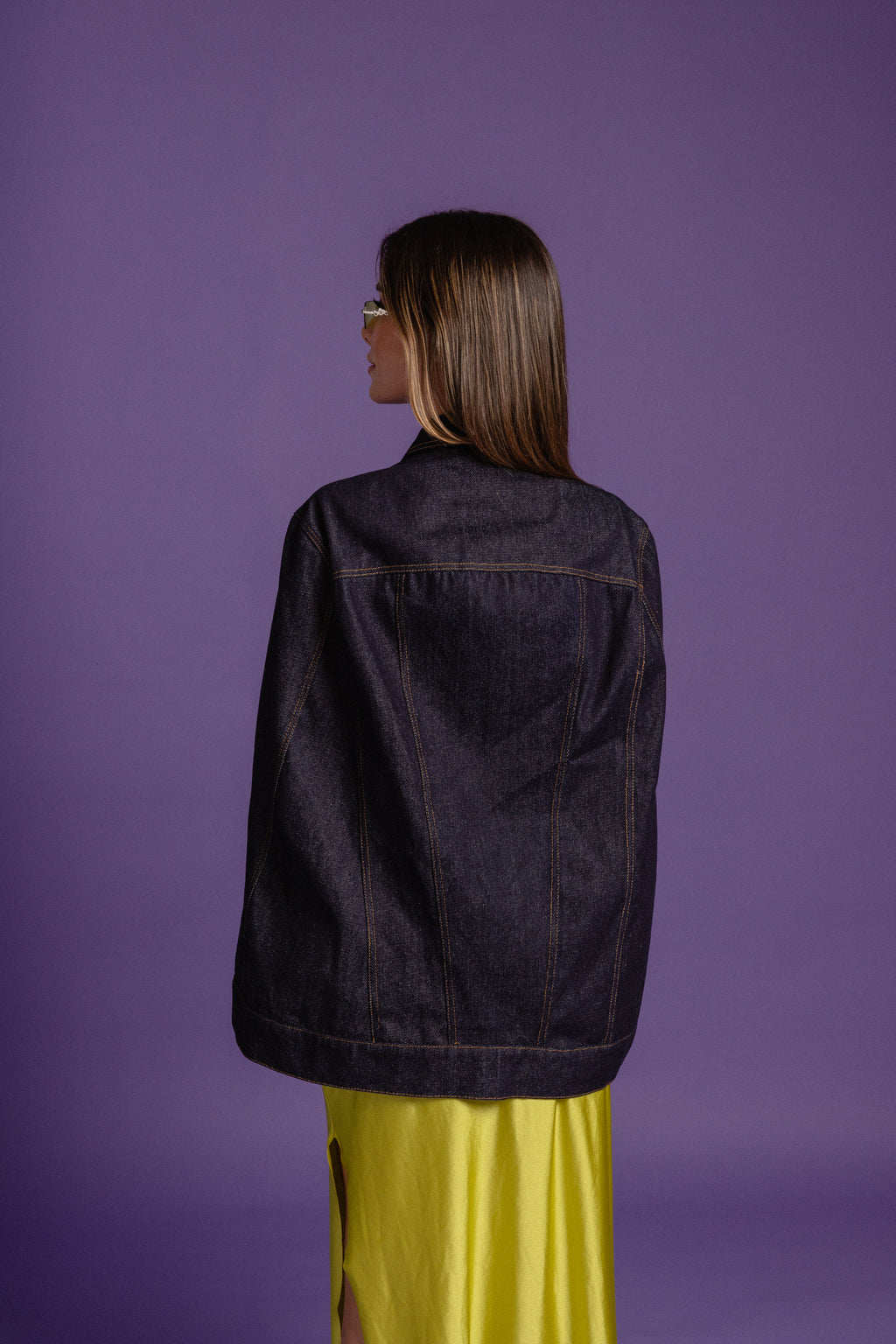 Denim Cape